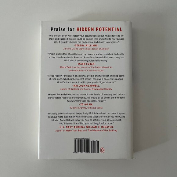 Book - Adam Grant - Hidden Potential: The Science of Achieving Greater Things - Picture 2 of 7